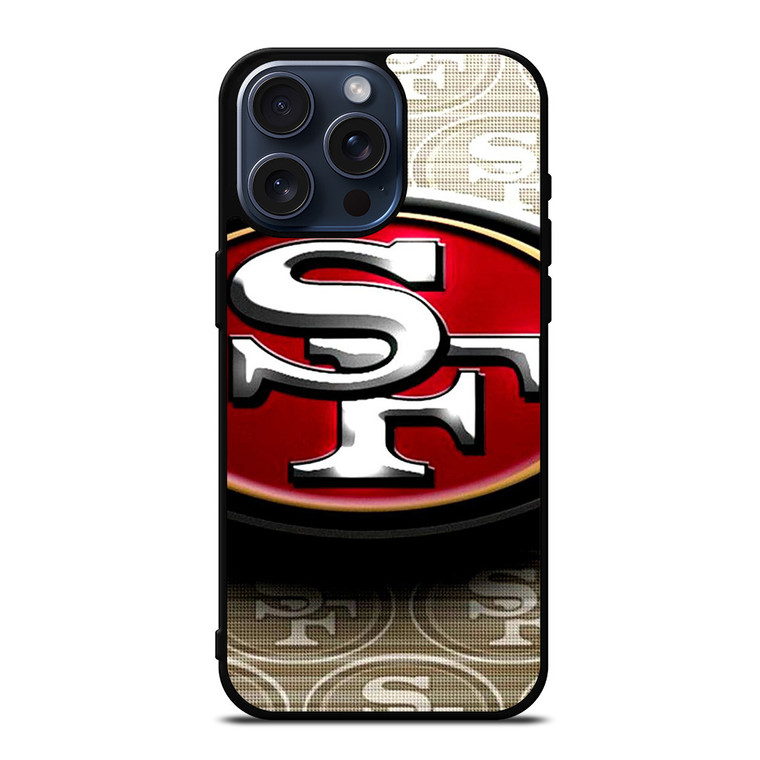 SAN FRANCISCO 49ERS LOGO FOOTBALL TEAM ICON iPhone 15 Pro Max Case Cover