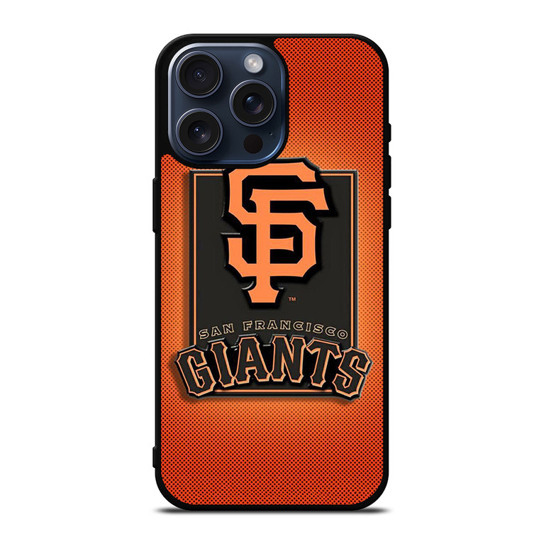 SAN FRANCISCO GIANTS LOGO BASEBALL EMBLEM iPhone 15 Pro Max Case Cover