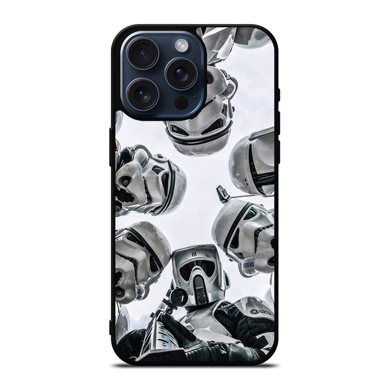 STAR WARS STORMTROOPERS BOBA FETT iPhone 15 Pro Max Case Cover