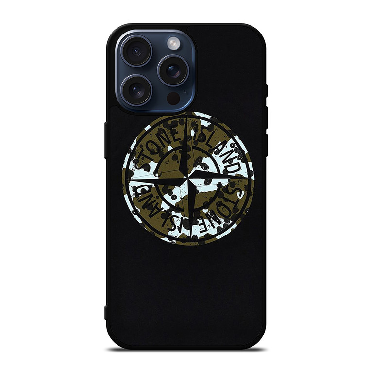 STONE ISLAND JUNIOR LOGO iPhone 15 Pro Max Case Cover