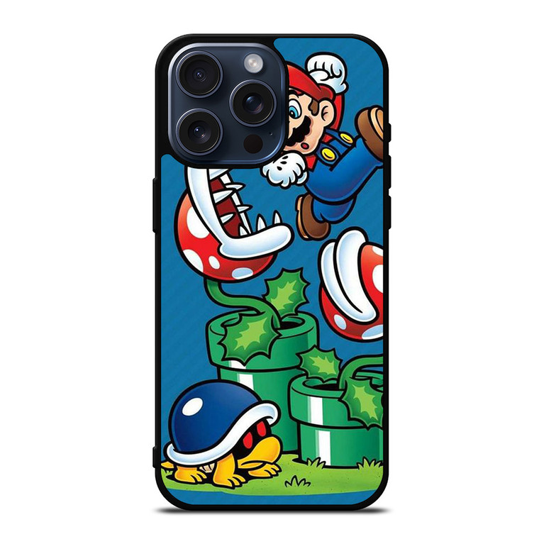 SUPER MARIO BROSS MARIO NINTENDO GAMES iPhone 15 Pro Max Case Cover