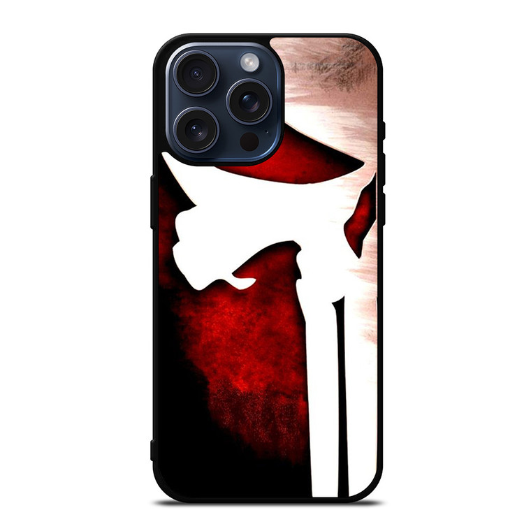THE PUNISHER LOGO RED MARVEL iPhone 15 Pro Max Case Cover
