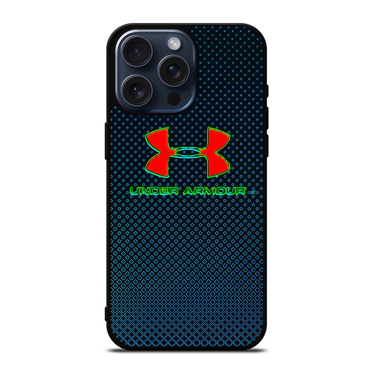 UNDER ARMOUR LOGO RED GREEN iPhone 15 Pro Max Case Cover