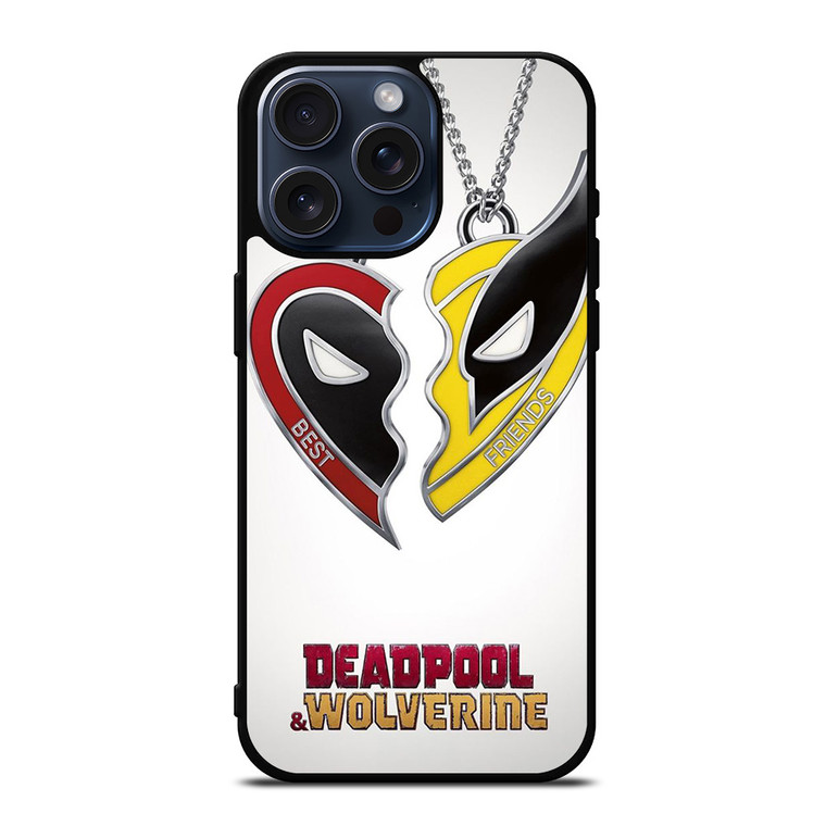 WOLVERINE X DEADPOOL BEST FRIEND ICON iPhone 15 Pro Max Case Cover