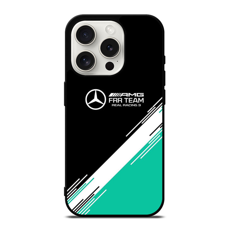 MERCEDEZ BENS LOGO REAL RACING AMG iPhone 15 Pro Case Cover