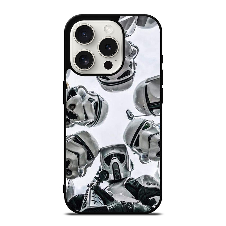 STAR WARS STORMTROOPERS BOBA FETT iPhone 15 Pro Case Cover