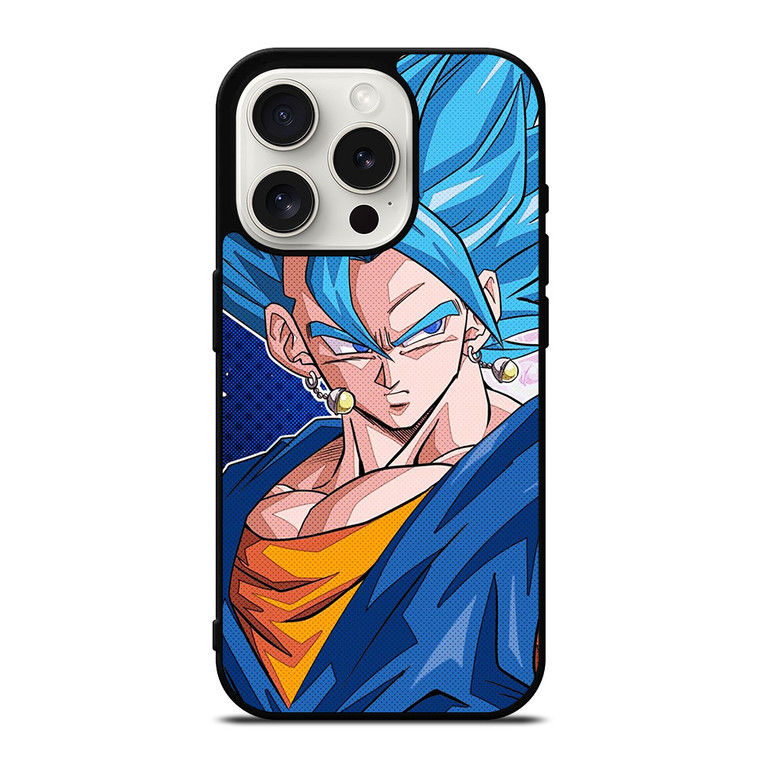 VEGETO DRAGON BALL SUPER SSJ BLUE iPhone 15 Pro Case Cover