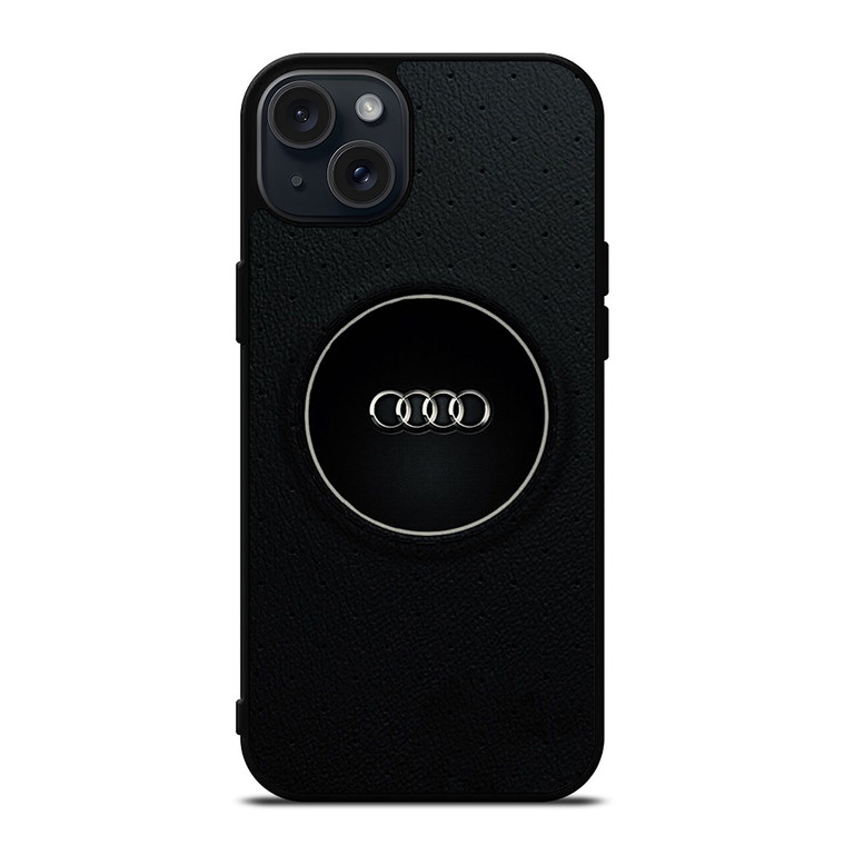 CAR LOGO AUDI EMBLEM iPhone 15 Plus Case Cover