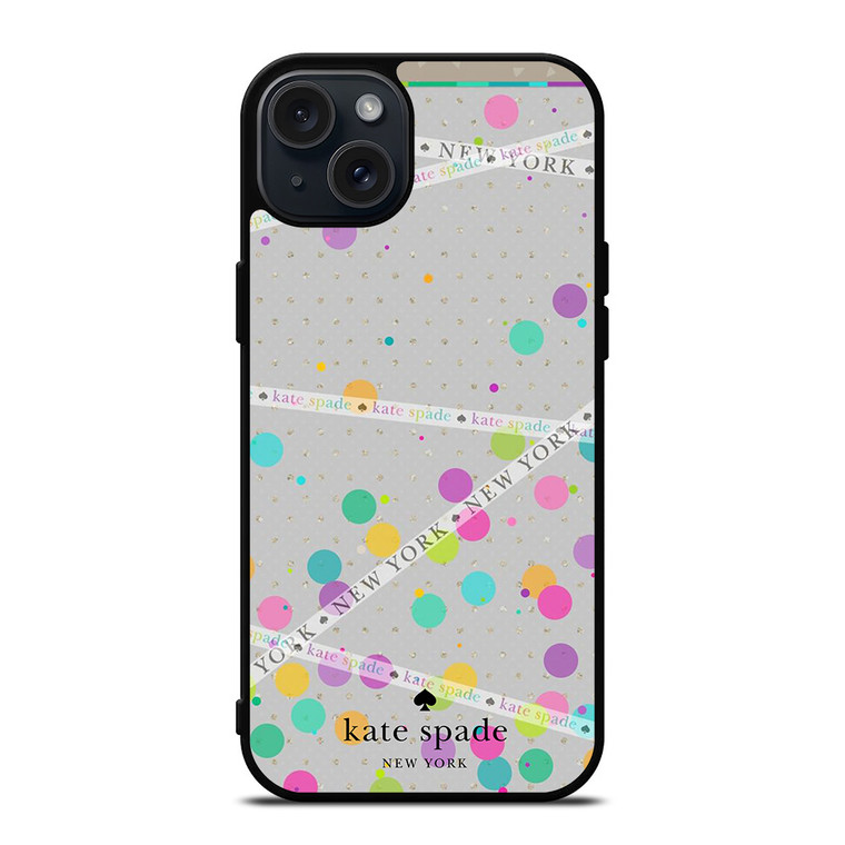 KATE SPADE NEW YORK THE POLKADOTS iPhone 15 Plus Case Cover