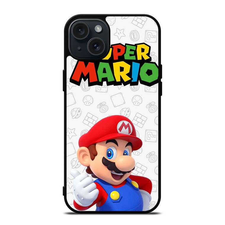 NINTENDO SUPER MARIO BROSS iPhone 15 Plus Case Cover