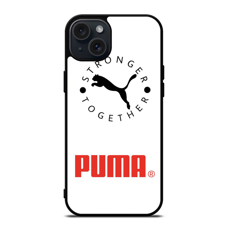 PUMA STRONGER TOGETHER iPhone 15 Plus Case Cover