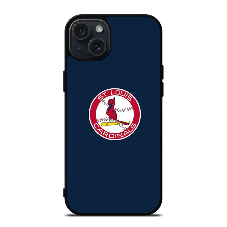 ST LOUIS CARDINALS MASCOT BASEBALL TEAM LOGO iPhone 15 Plus Case Cover