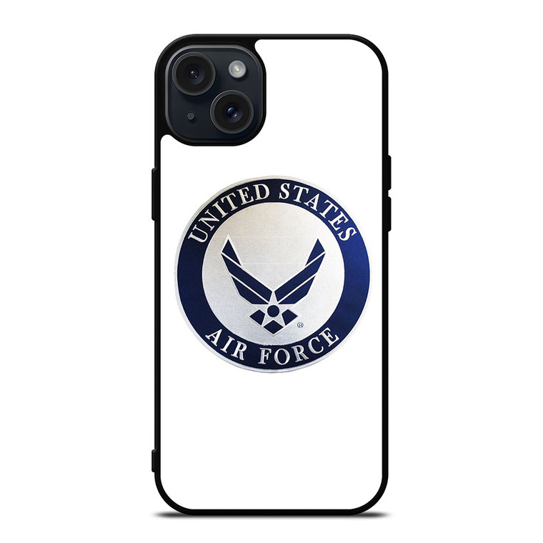 US UNITED STATES AIR FORCE LOGO iPhone 15 Plus Case Cover