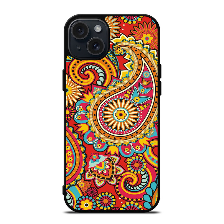 VERA BRADLEY FLORAL PATTERN iPhone 15 Plus Case Cover