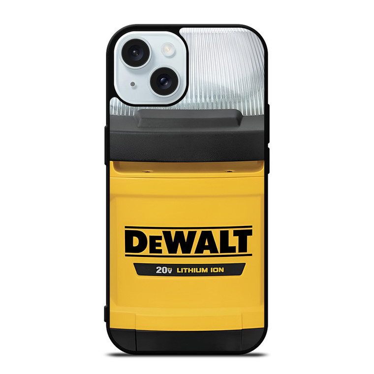 DEWALT TOOL LED LIGHT iPhone 15 Case Cover