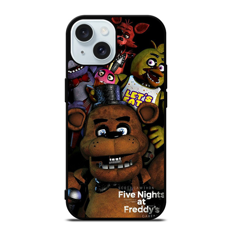 FIVE NIGHTS AT FREDDY'S SCOTT CAWTHON GAREBEAR iPhone 15 Case Cover