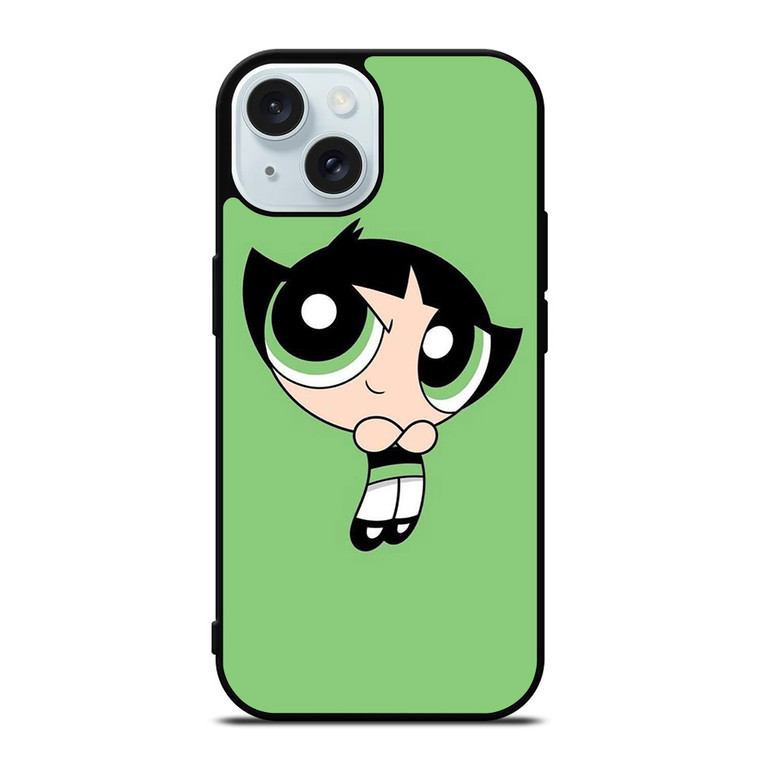 POWERPUFF GIRLS BUTTERCUP CARTOON NETWORK iPhone 15 Case Cover