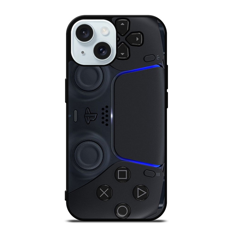 PS5 CONTROLLER PLAY STATION 5 DUAL SENSE BLACK iPhone 15 Case Cover