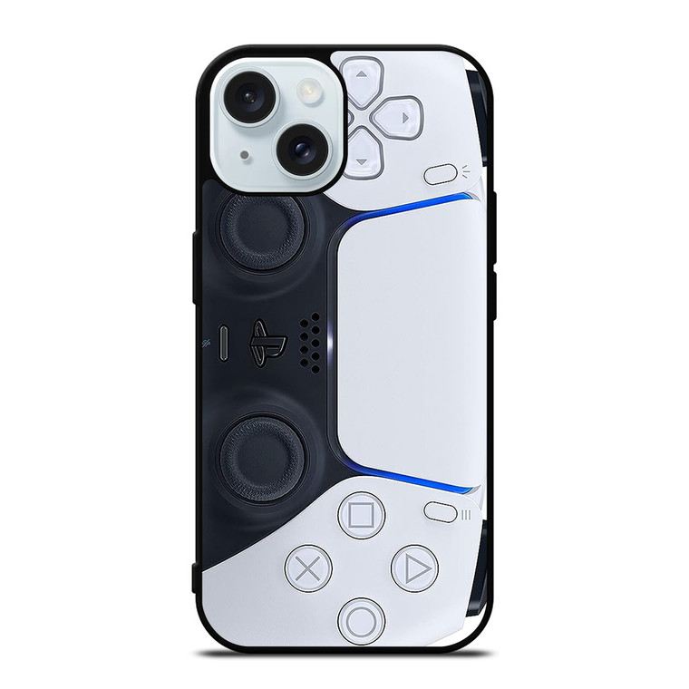 PS5 CONTROLLER PLAY STATION 5 DUAL SENSE WHITE iPhone 15 Case Cover