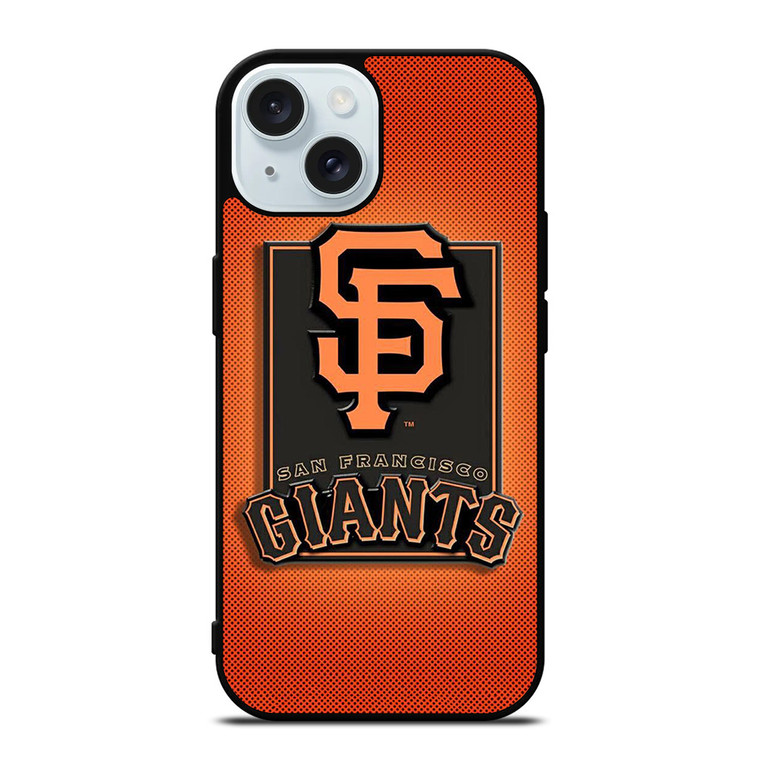 SAN FRANCISCO GIANTS LOGO BASEBALL EMBLEM iPhone 15 Case Cover