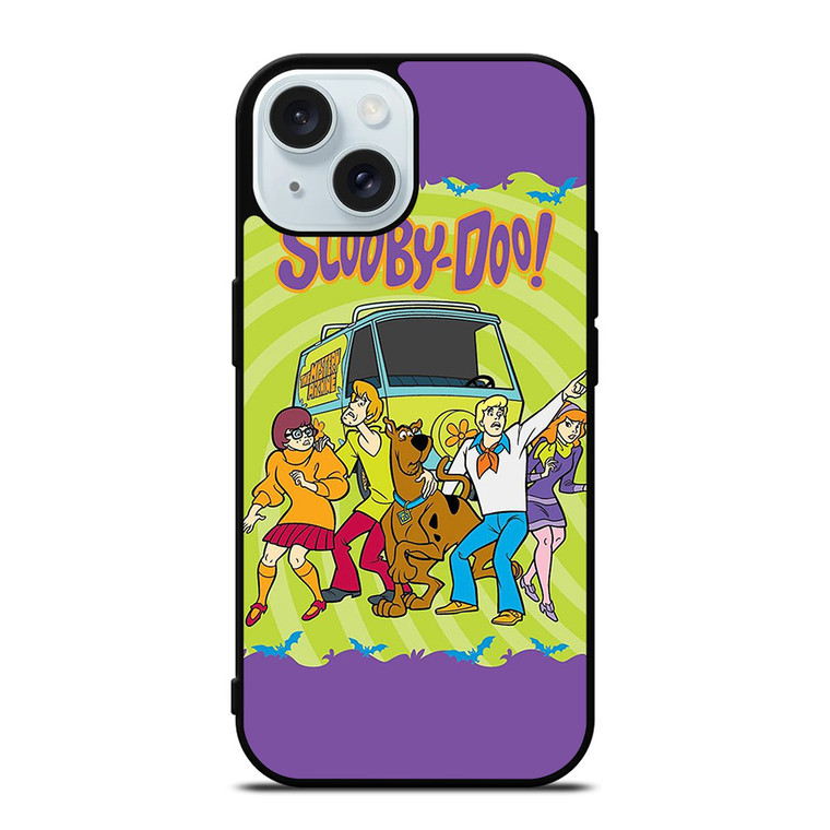 SCOOBY DOO CARTOON CHARACTERS iPhone 15 Case Cover