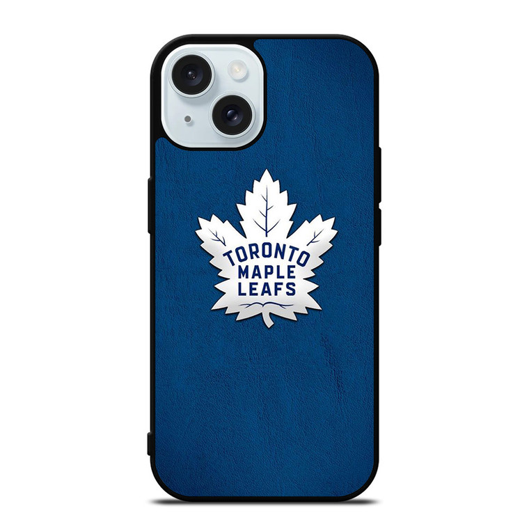 TORONTO MAPLE LEAFS HOCKEY TEAM LOGO EMBLEM iPhone 15 Case Cover