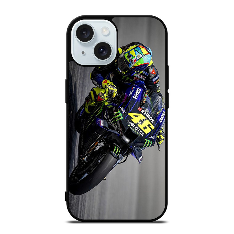 VALENTINO ROSSI THE DOCTOR 46 YAMAHA iPhone 15 Case Cover