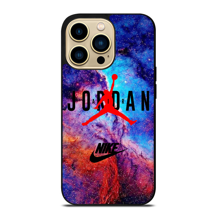 AIR JORDAN NIKE LOGO NEBULA iPhone 14 Pro Max Case Cover