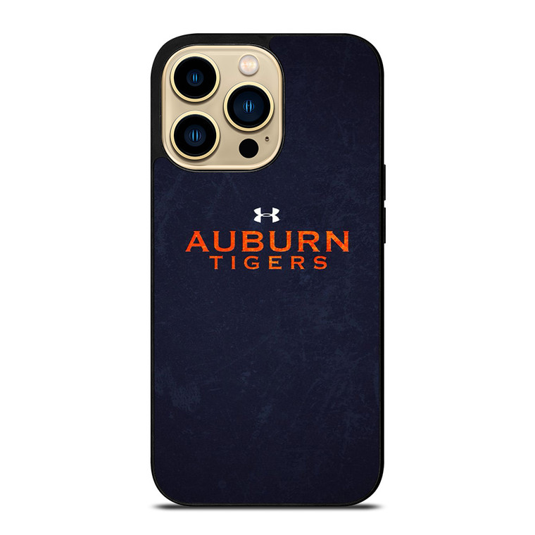 AUBURN TIGERS LOGO UNIVERSITY FOOTBALL UNDER ARMOUR ICON iPhone 14 Pro Max Case Cover
