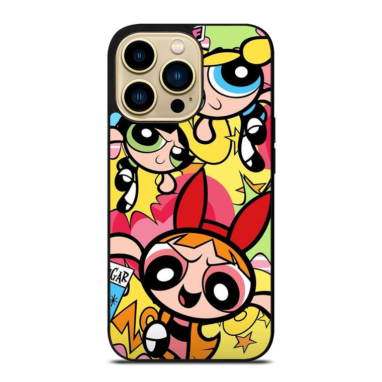 CARTOON NETWORK POWERPUFF GIRLS iPhone 14 Pro Max Case Cover