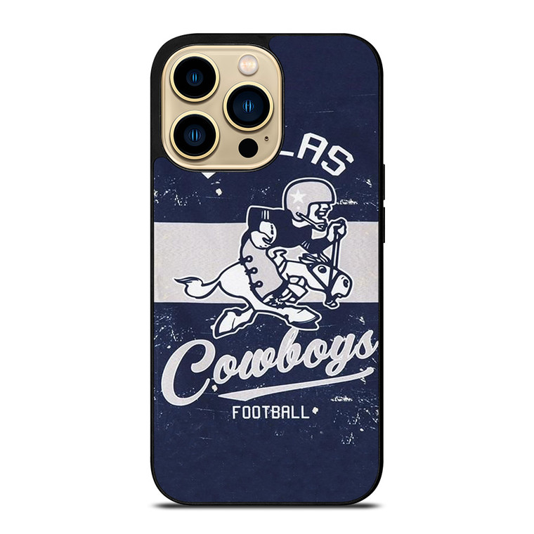 DALLAS COWBOYS LOGO FOOTBALL MASCOT iPhone 14 Pro Max Case Cover