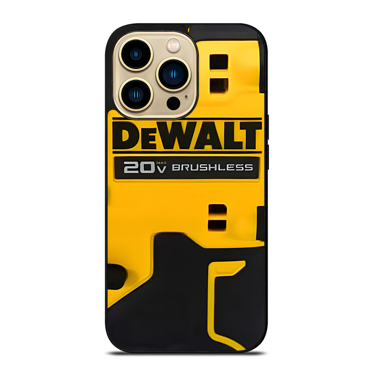 DEWALT TOOL LOGO BRUSHLESS 2 iPhone 14 Pro Max Case Cover