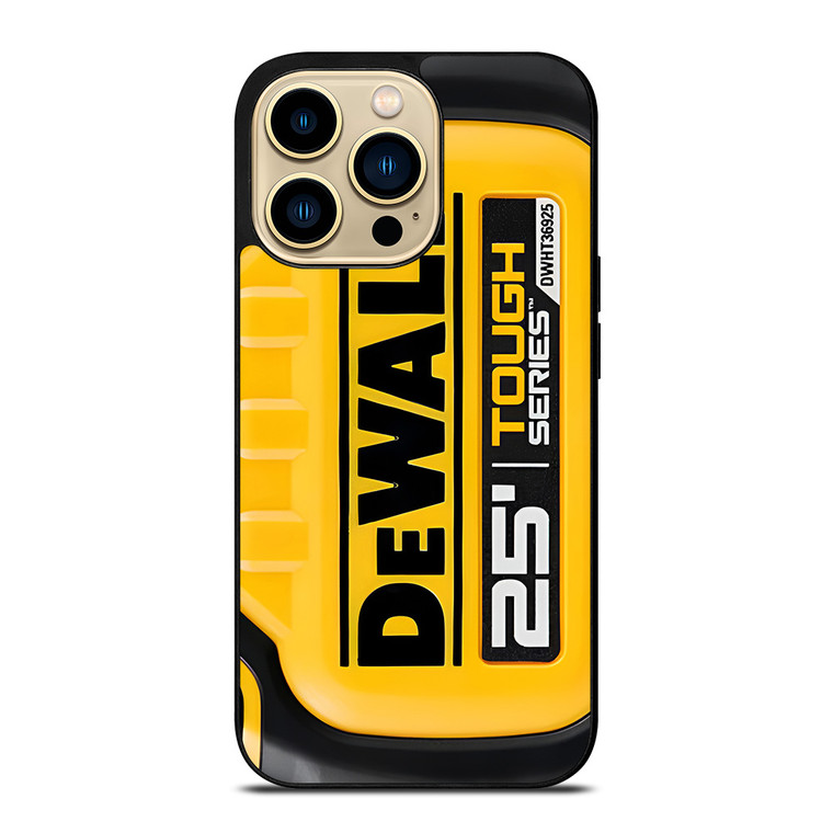 DEWALT TOOL LOGO TAPE MEASURE iPhone 14 Pro Max Case Cover