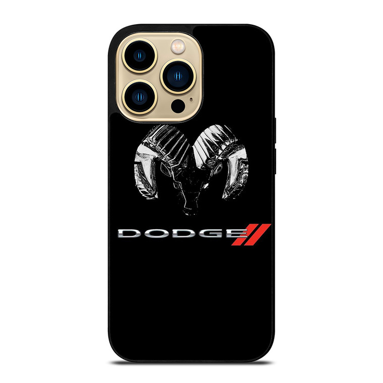 DODGE RAM EMBLEM CAR LOGO iPhone 14 Pro Max Case Cover