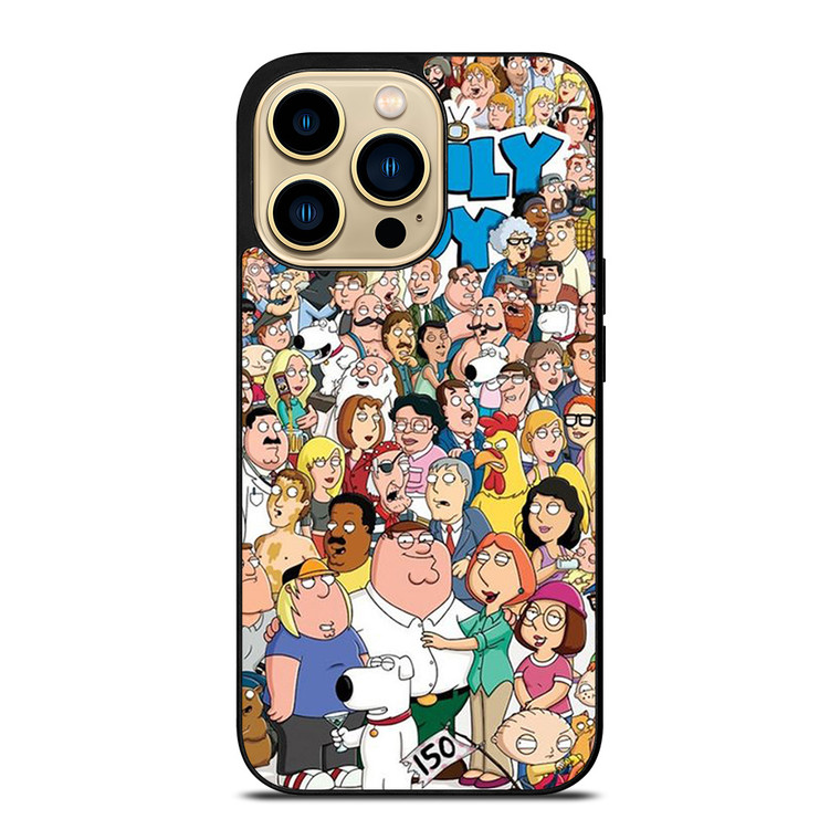 FAMILY GUY CARTOON ALL CHARACTERS iPhone 14 Pro Max Case Cover