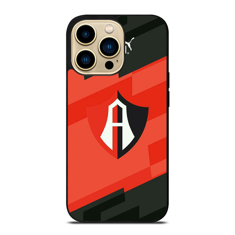 FOOTBALL CLUB MEXICO ATLAS FC LOGO iPhone 14 Pro Max Case Cover