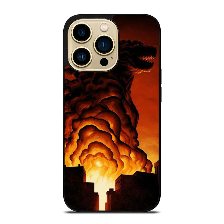GODZILLA ART CLOUD iPhone 14 Pro Max Case Cover