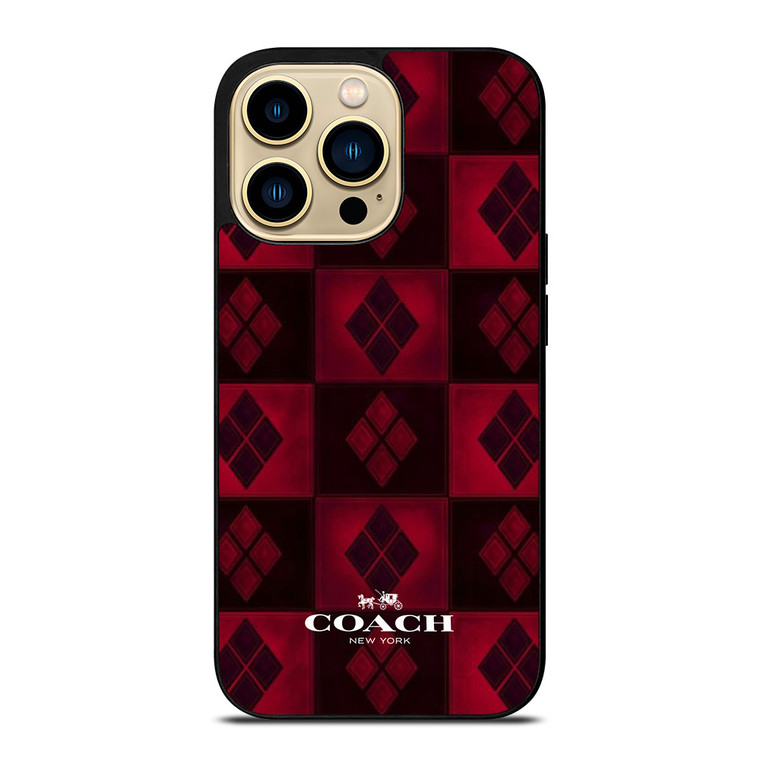 HARLEY QUINN LOGO COACH NEW YORK ICON iPhone 14 Pro Max Case Cover