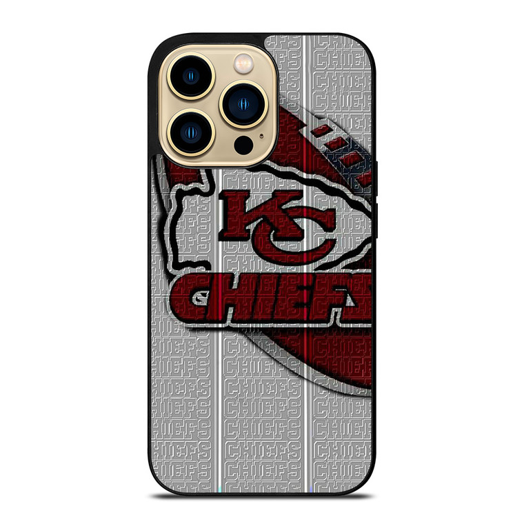 KANSAS CHIEF LOGO FOOTBALL TEAM EMBLEM iPhone 14 Pro Max Case Cover