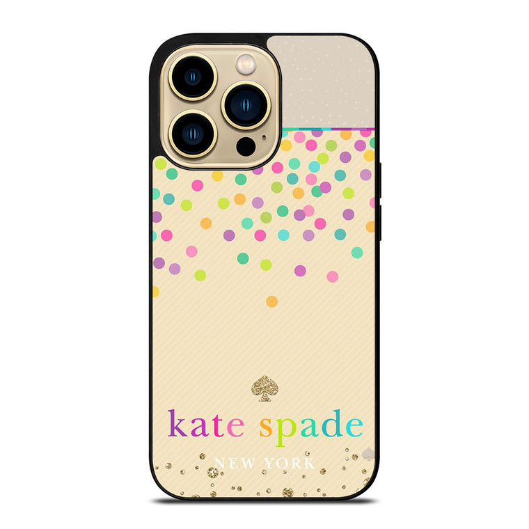 KATE SPADE NEW YORK RAINBOW POLKADOTS iPhone 14 Pro Max Case Cover