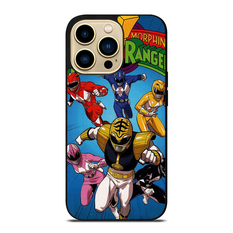 MIGHTY MORPHIN POWER RANGERS CARTOON iPhone 14 Pro Max Case Cover
