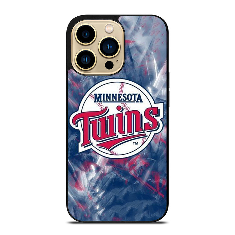 MINNESOTA TWINS LOGO MLB BASEBALL TEAM iPhone 14 Pro Max Case Cover