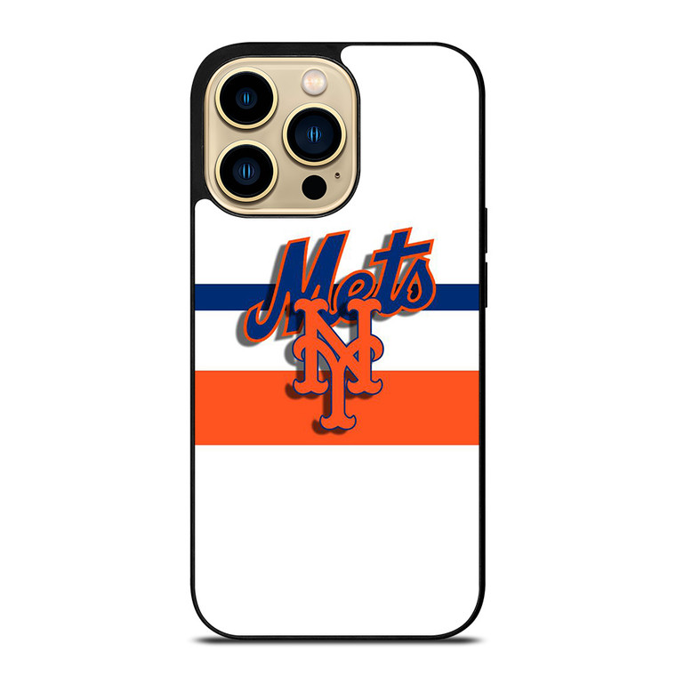 NEW YORK METS LOGO BASEBALL TEAM ICON iPhone 14 Pro Max Case Cover