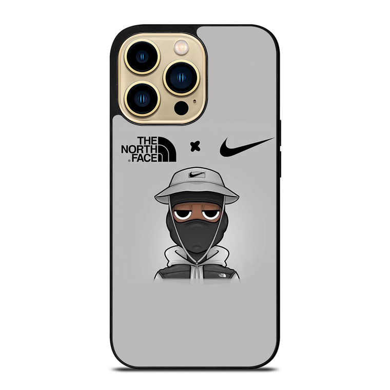 THE NORTH FACE X NIKE LOGO iPhone 14 Pro Max Case Cover