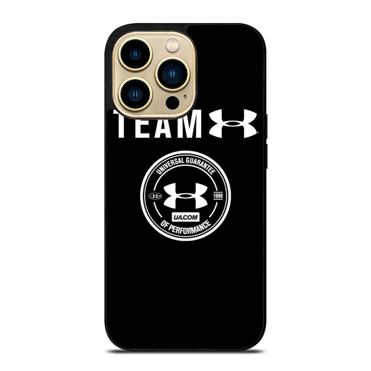 UNDER ARMOUR LOGO TEAM UNIVERSAL GUARANTEE iPhone 14 Pro Max Case Cover