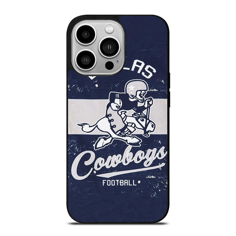 DALLAS COWBOYS LOGO FOOTBALL MASCOT iPhone 14 Pro Case Cover