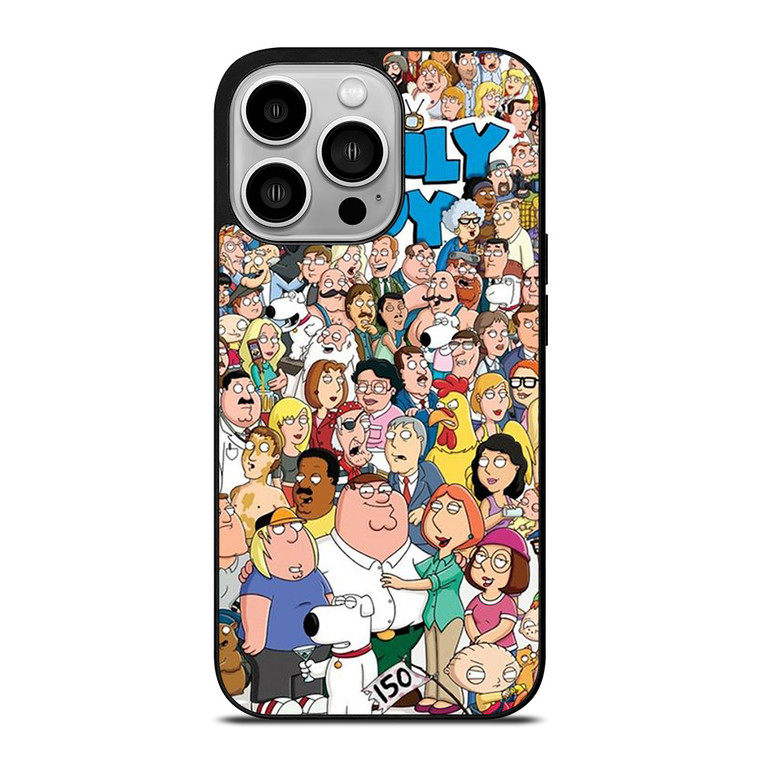 FAMILY GUY CARTOON ALL CHARACTERS iPhone 14 Pro Case Cover