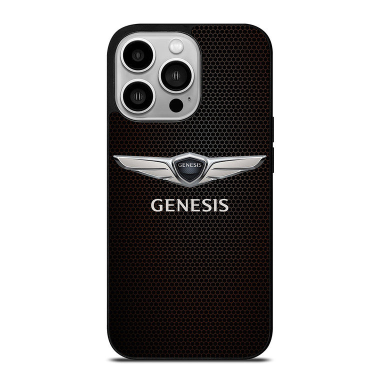 GENESIS CAR LOGO METAL PLATE iPhone 14 Pro Case Cover