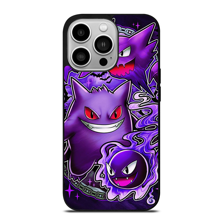 GENGAR SINISTER POKEMON POCKET MONSTER iPhone 14 Pro Case Cover