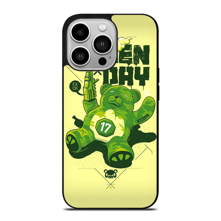 GREEN DAY BAND THE BEAR iPhone 14 Pro Case Cover